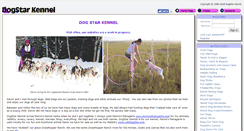 Desktop Screenshot of dogstarkennel.com